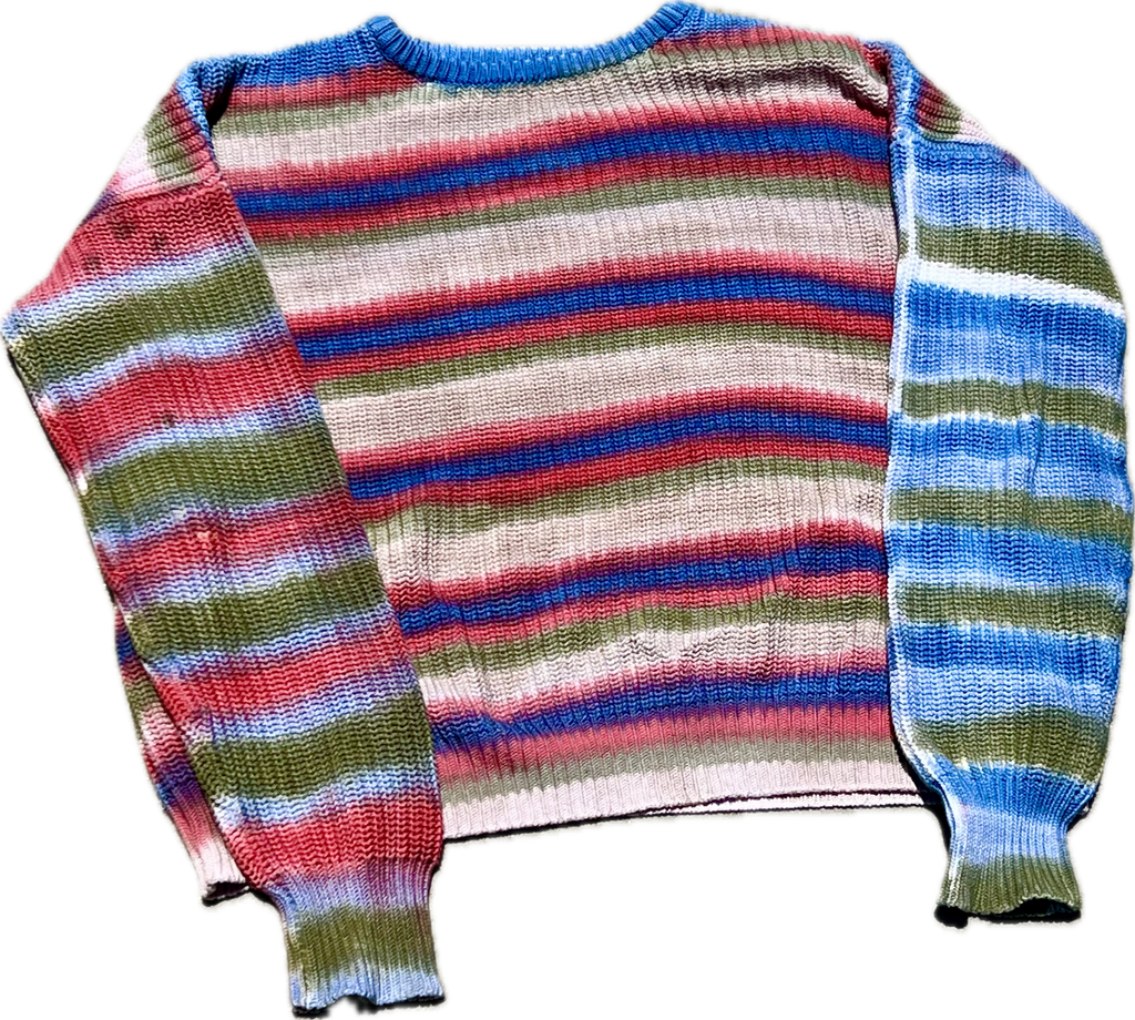 school stripe sweater