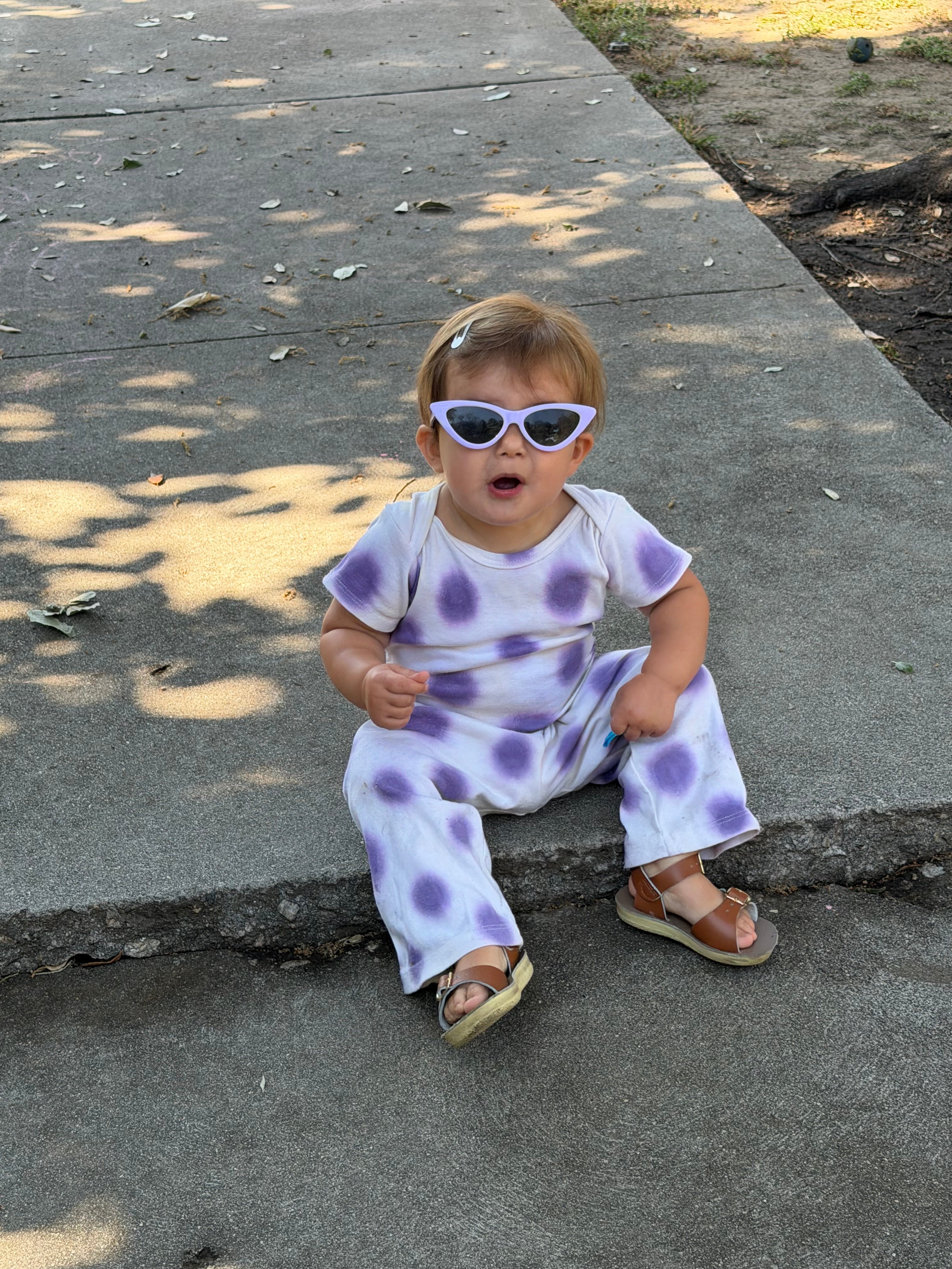 dot pants set
