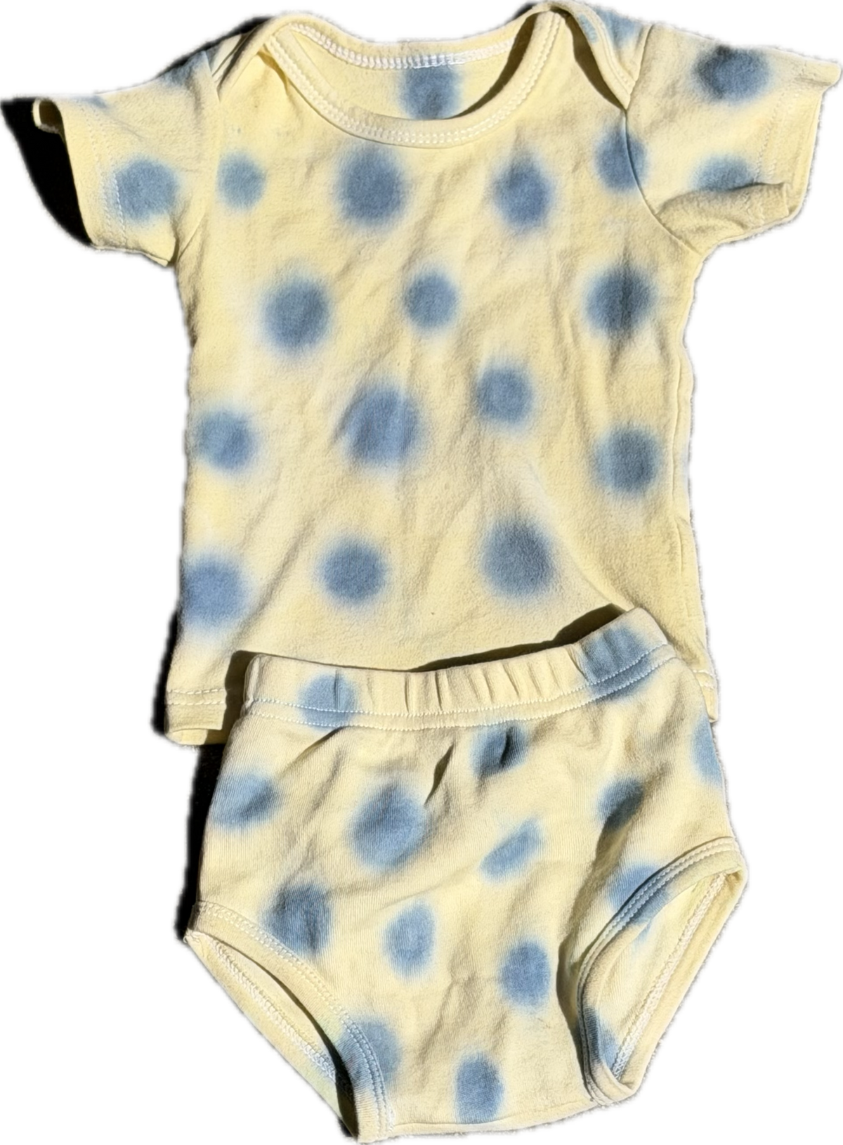 Yellow dot cabana set