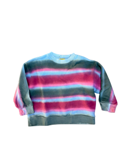 blues plaid crewneck