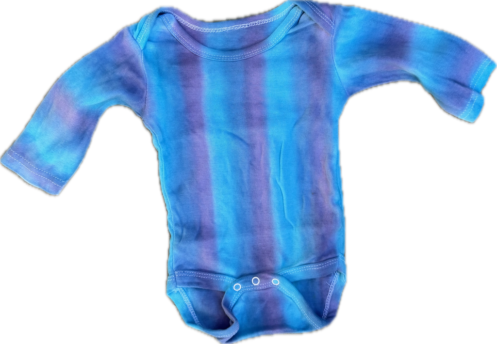 painted baby onesie (size 1)