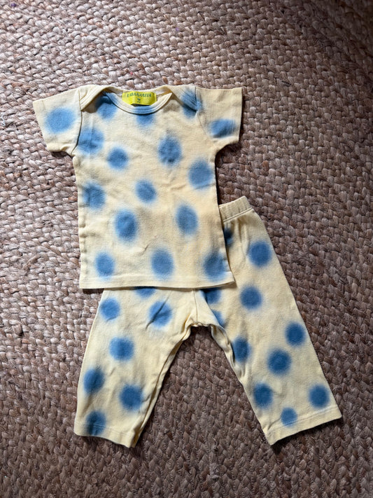 Yellow+Blue Dot Set